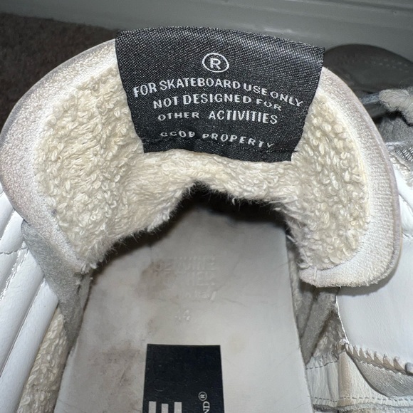 Golden Goose Slide in White Mesh with White Star size US 11.5 - Picture 3 of 6